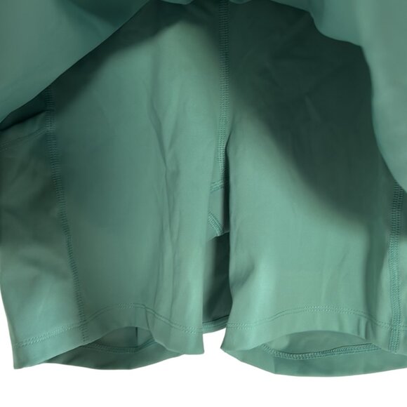 OLD NAVY HIGH RISE GO DRY POWER SOFT SKORT GREEN XS - Picture 4 of 6